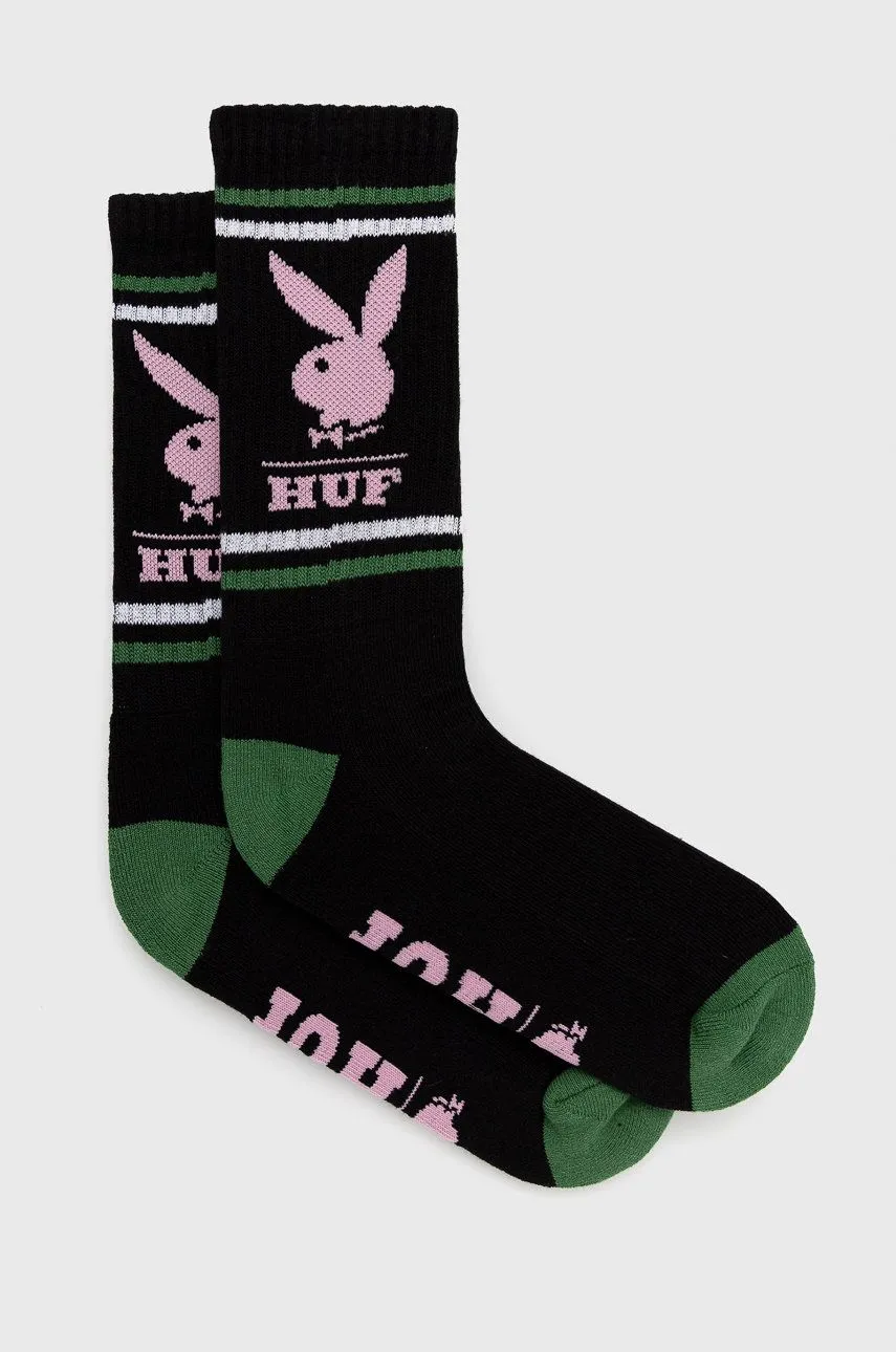 HUF x Playboy Rabbit Head Socken "After Hours"