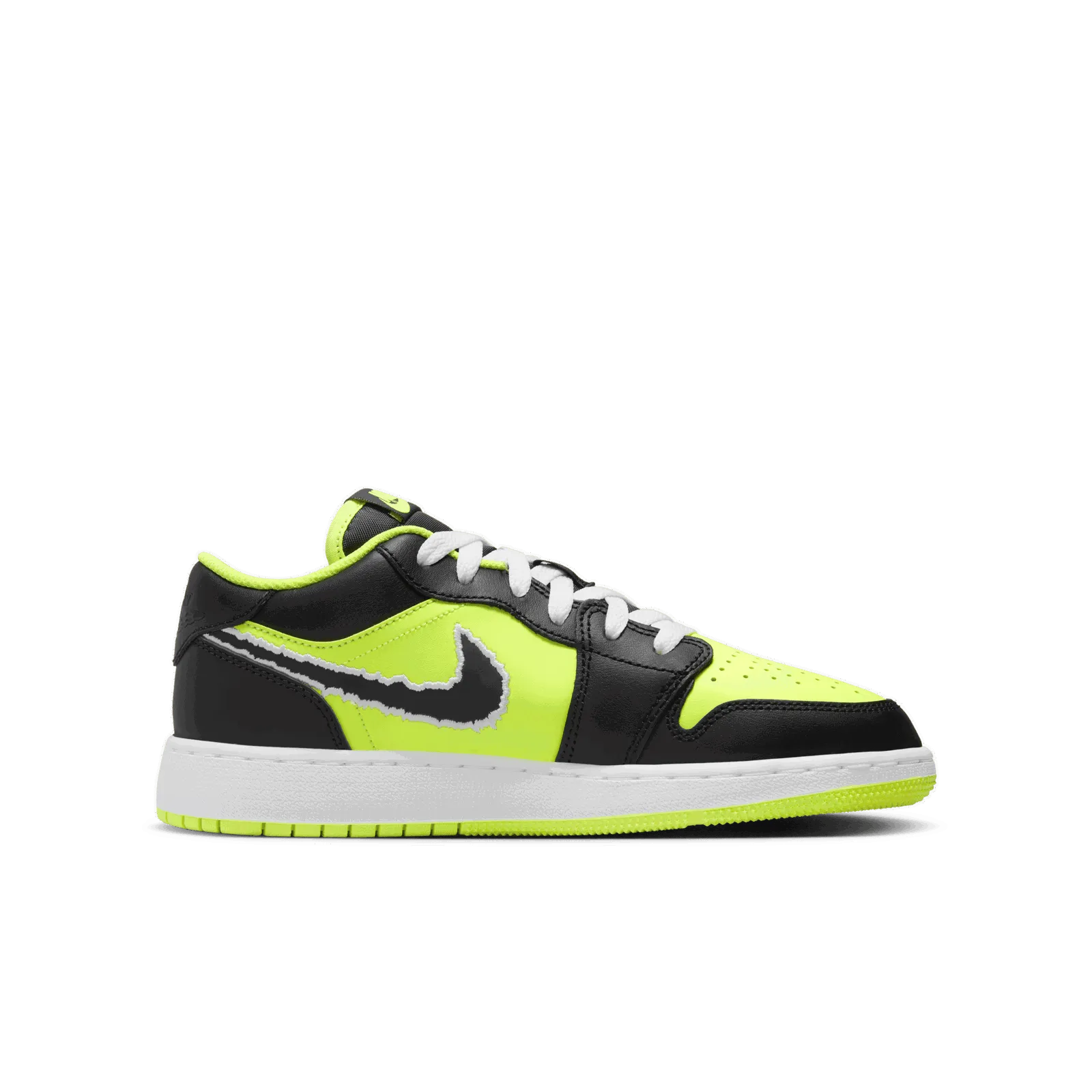 Jordan Air Jordan 1 Low SE Black Cat Volt