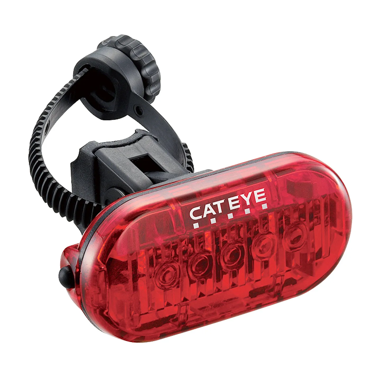 Luz CAT EYE Trasera TL-LD155-R Flashing Roja 3 Func. 5 Leds