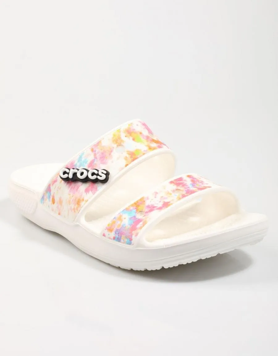  nu pieds CROCS 207283 en Blanc 79040