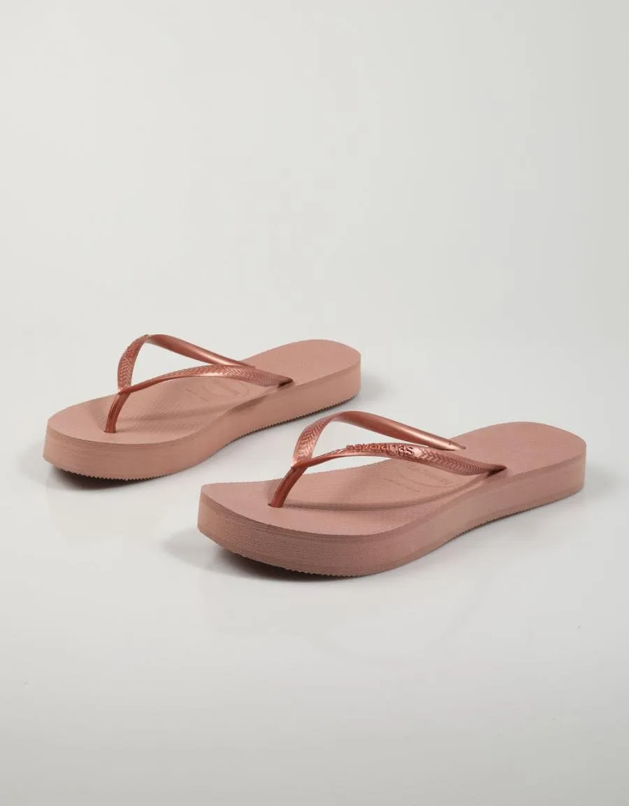  nu pieds HAVAIANAS Slim en Rose 79274