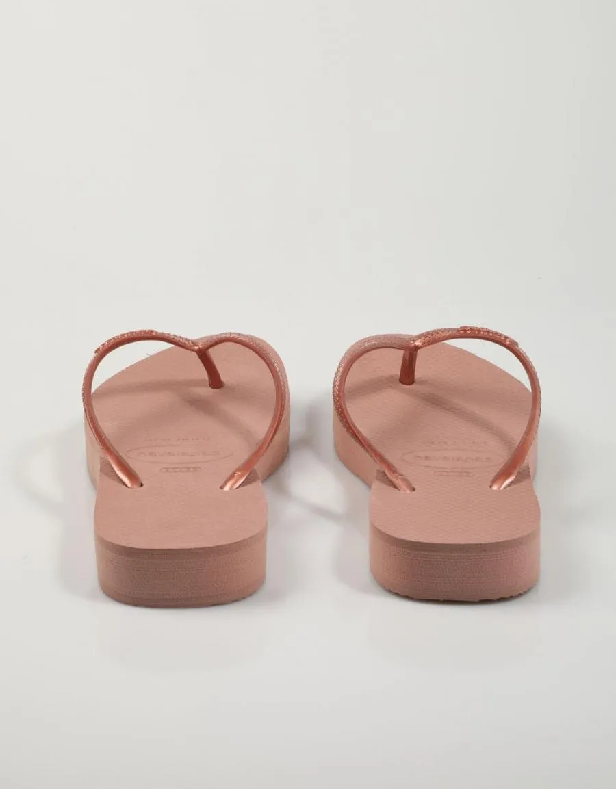  nu pieds HAVAIANAS Slim en Rose 79274