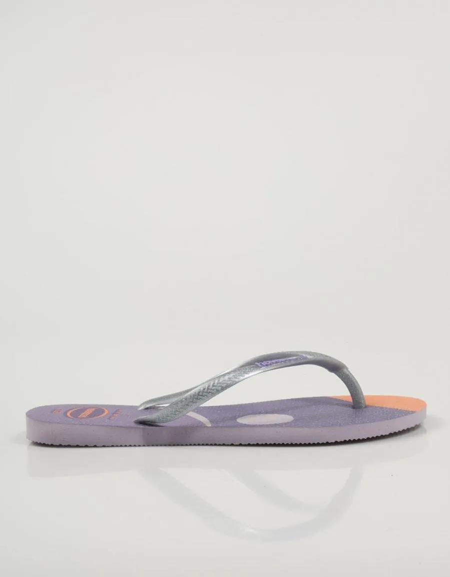  nu pieds HAVAIANAS Slim en Violet 79275