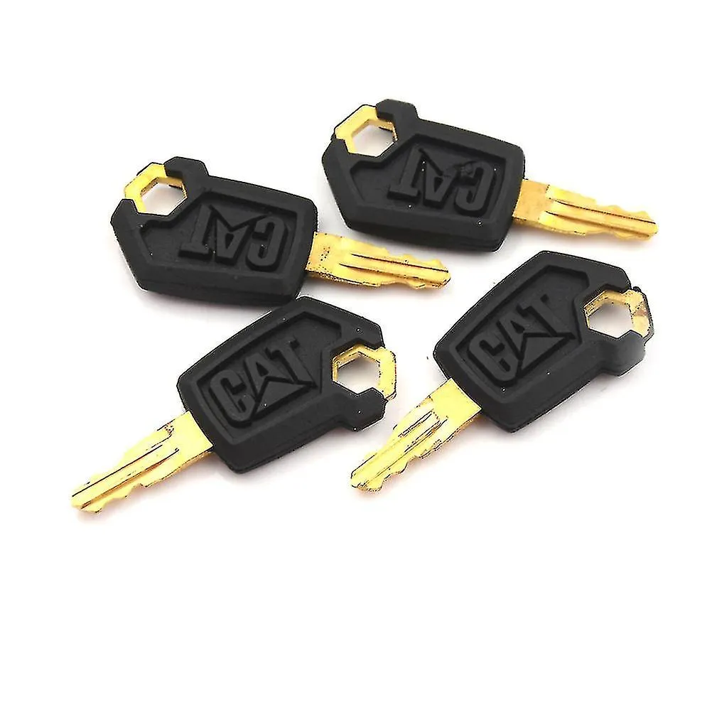 Nuevo 4pcs Cargador de encendido de equipo pesado Dozer Key para Caterpillar 5p8500 Cat Hfmqv