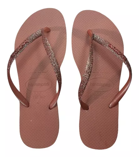 Ojotas Havaianas Hombre Slim Glitter 4147267rs Empo2000