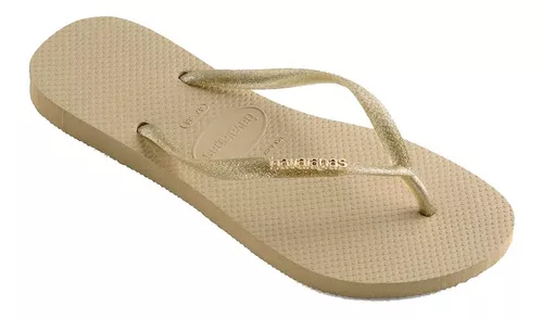 Ojotas Havaianas Mujer Slim Logo Metallic 4119875d Empo2000