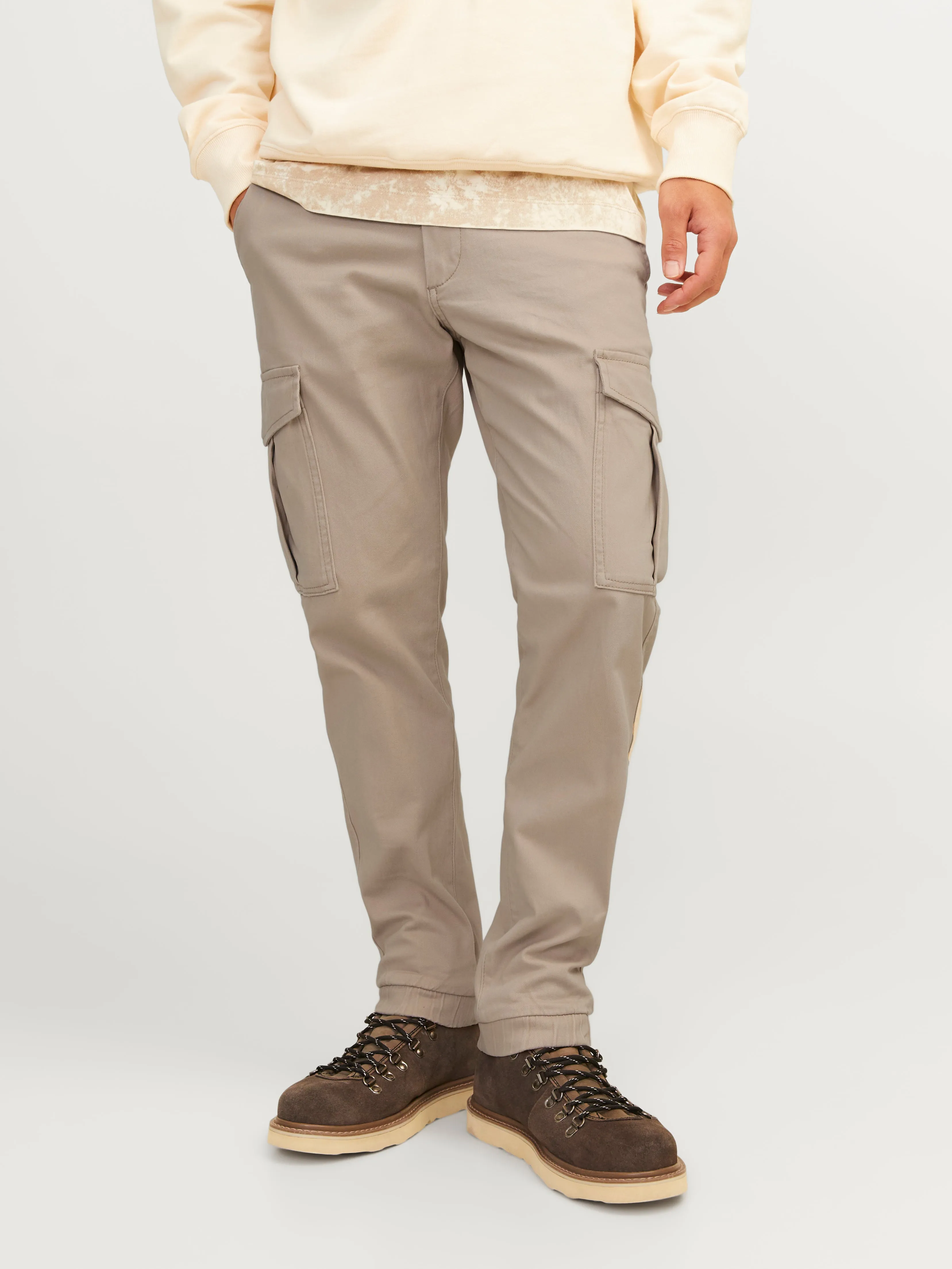 Pantalones cargo Corte slim | Beige | Jack & Jones®