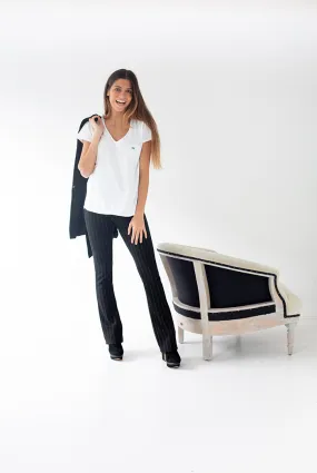 Pantalón Raya Diplomática Negro