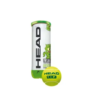 Pelota Tenis Head T.I.P. Green 3B Amarilla