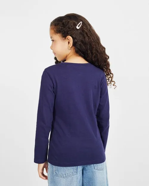 Polo Niña Mariamanda Azul Mora