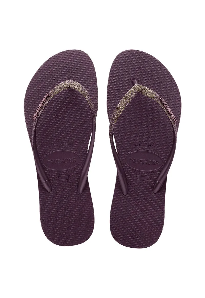 Sandalias Mujer Havaianas Slim Sparkle II Morada