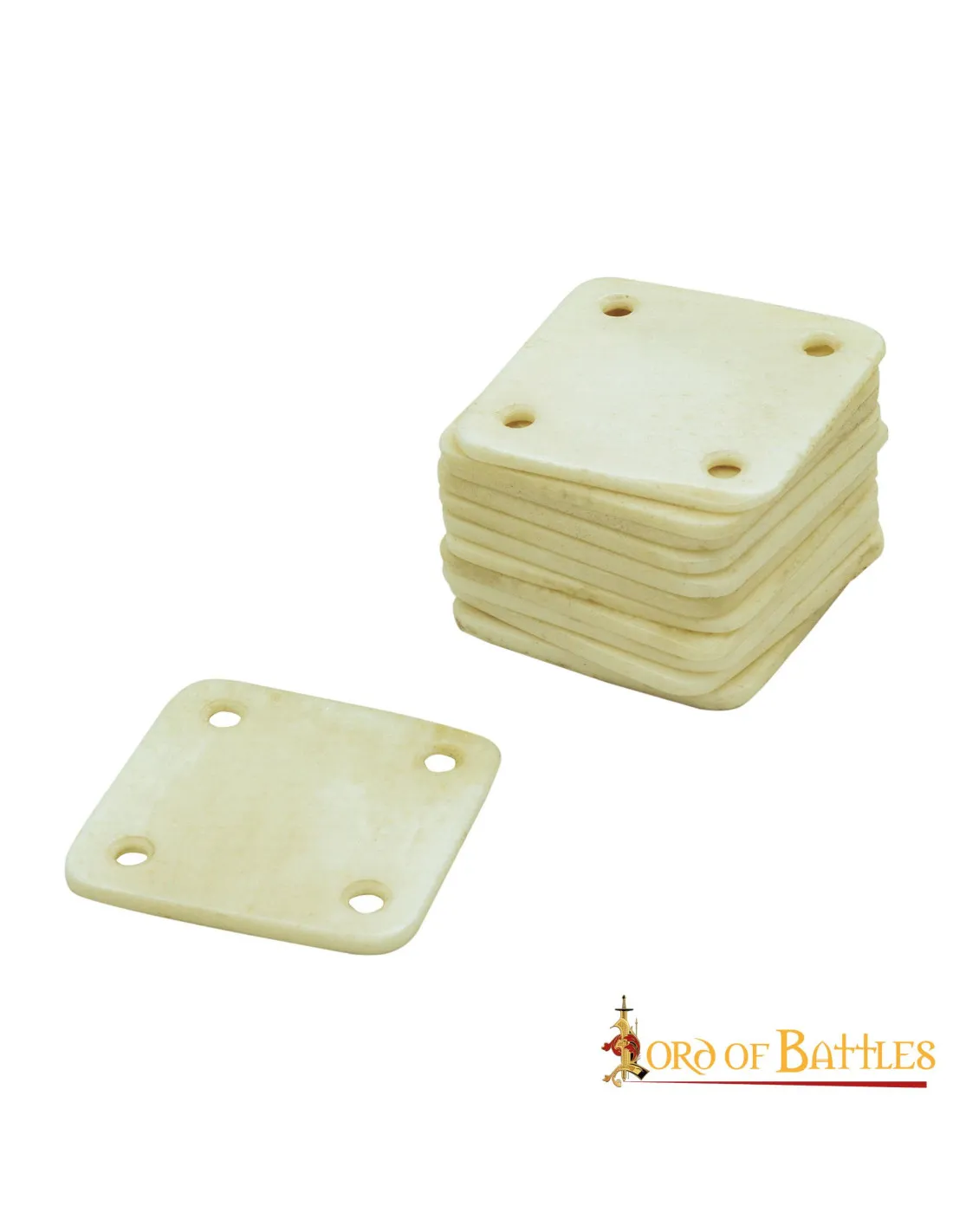 Set 12 placas vikingas para cinturones, correas o prendas de vestir