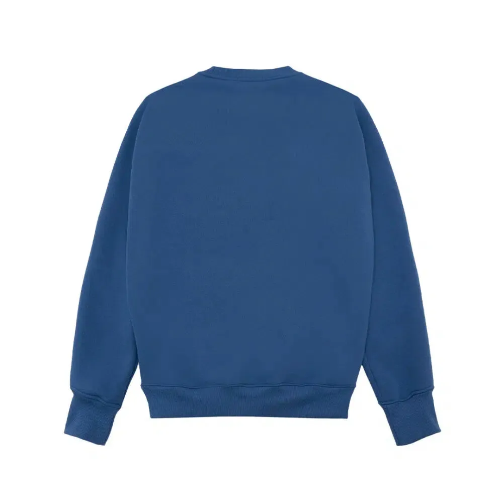 Sudadera Azul CAT Varsity Crewneck Bright Blue M