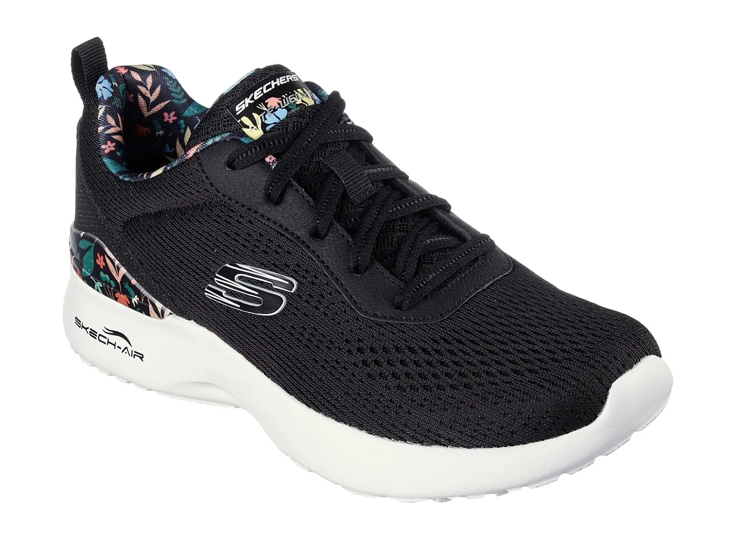 Tenis Skechers Sport Negro Para Mujer