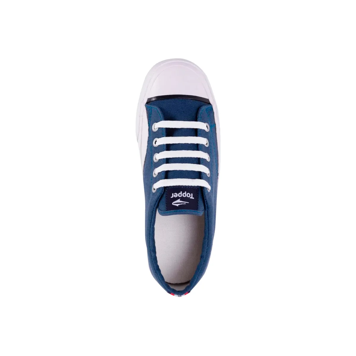 Topper Zapatilla Profesional Lona Azul Unisex – 89599