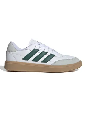 Zapatilla Adidas Courtblock Blanco Verde Hombre