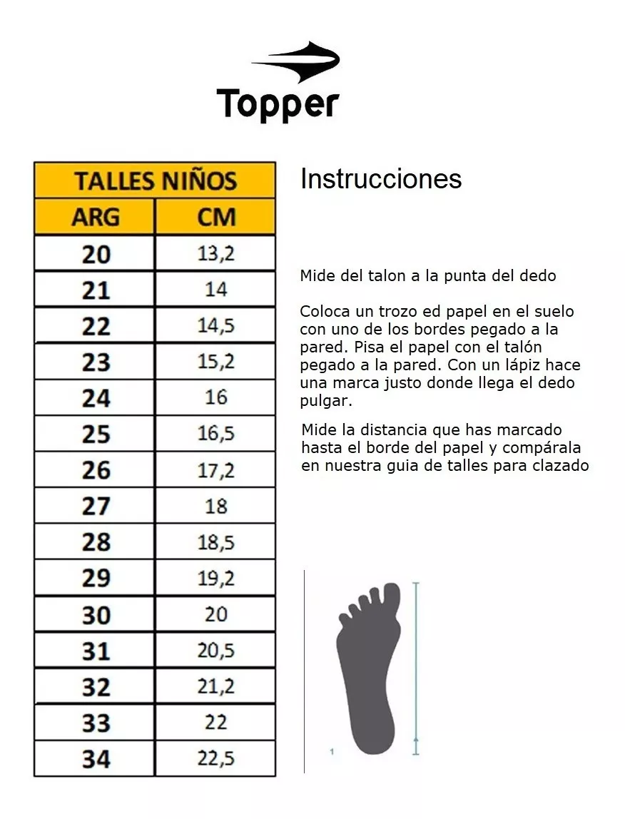 Zapatilla Topper Urbana Capitán Niño Cuero 