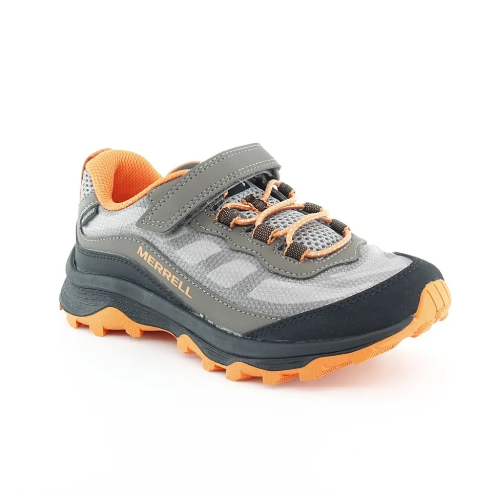 Zapatillas Merrell Moab Speed Gris-Naranja