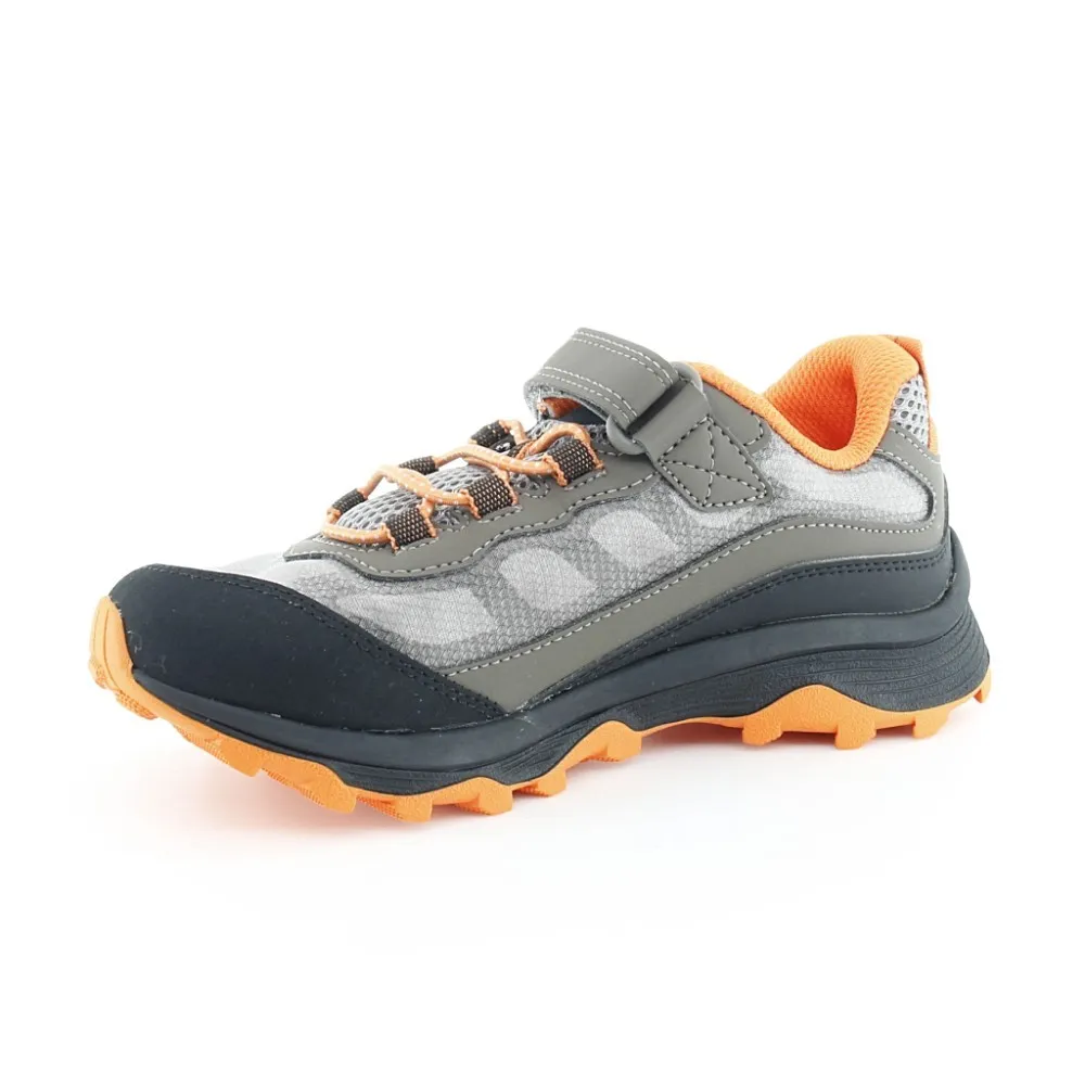 Zapatillas Merrell Moab Speed Gris-Naranja