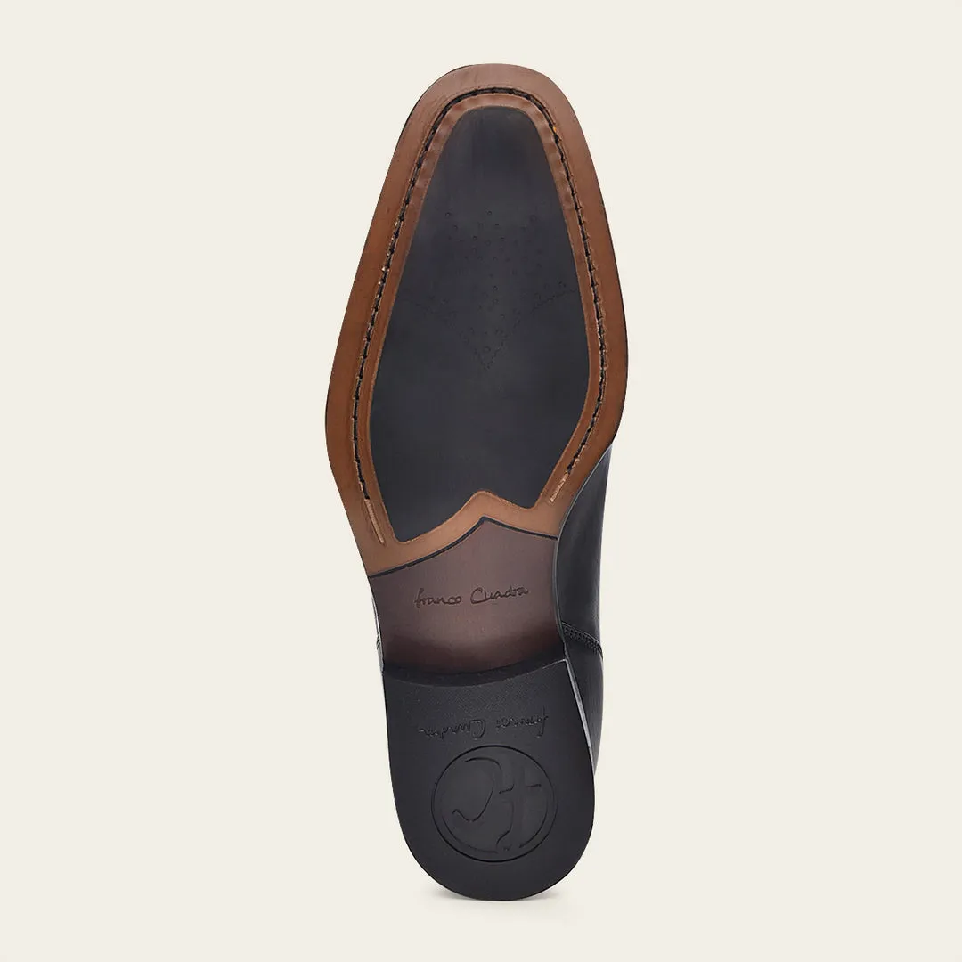 Zapato de vestir en piel genuina