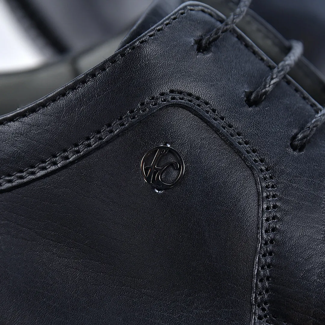 Zapato de vestir en piel genuina