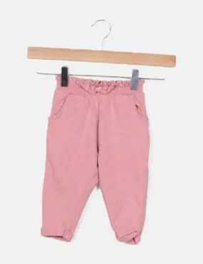 Zara Pantalón deportivo rosa