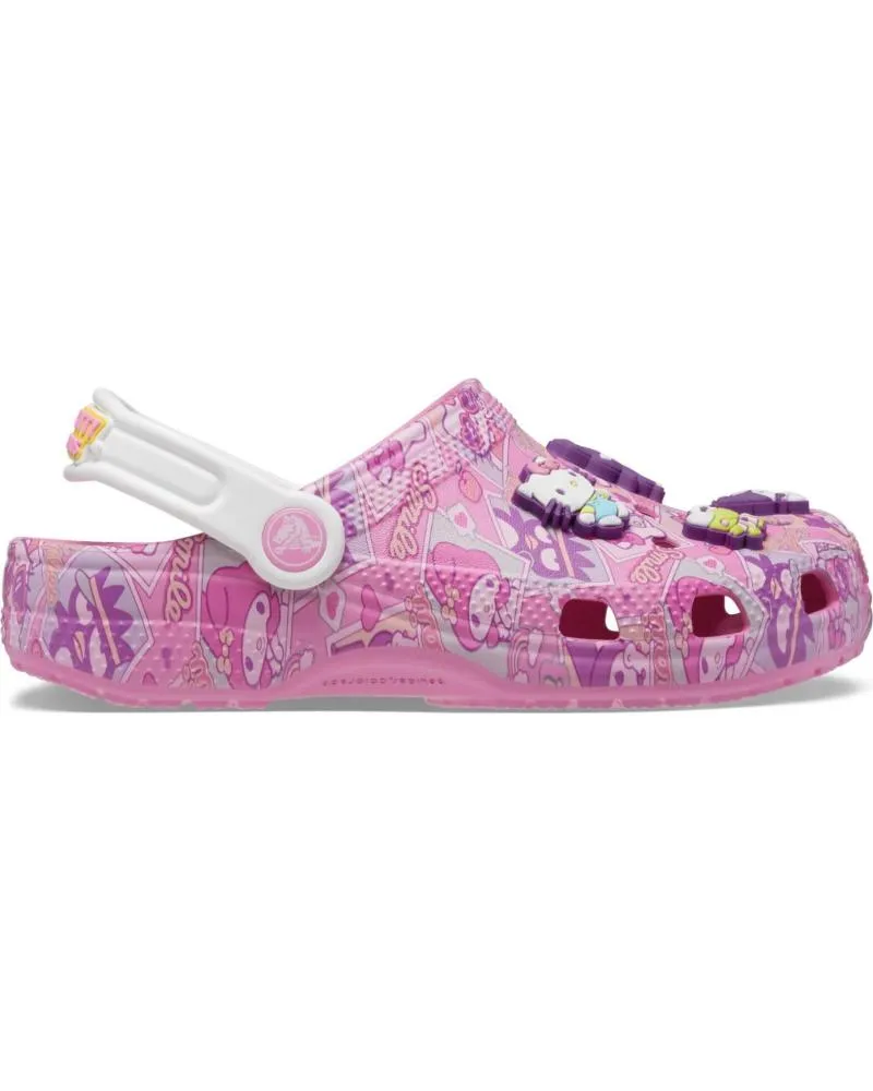 Zuecos CROCS  de Niña HELLO KITTY AND FRIENDS  ROSA